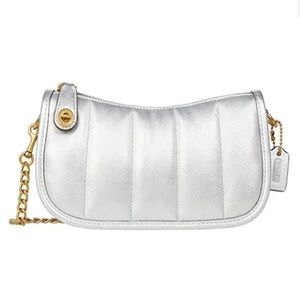 Mini Coach Metallic Bag